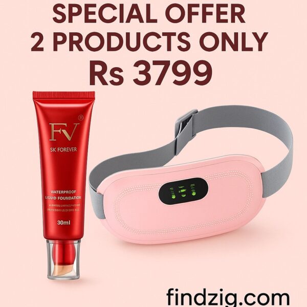 🔥  Beauty Combo – Ultimate Comfort & Glow (2-in-1 Deal)